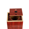 DS Hot Sale Rosewood Color Wooden Gift Wine Box Packaging